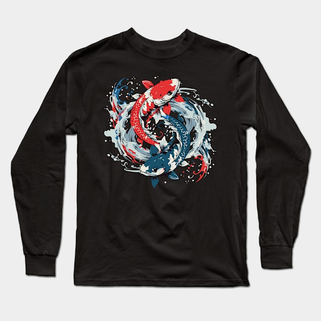 Balance In Life Long Sleeve T-Shirt by CG Apparel